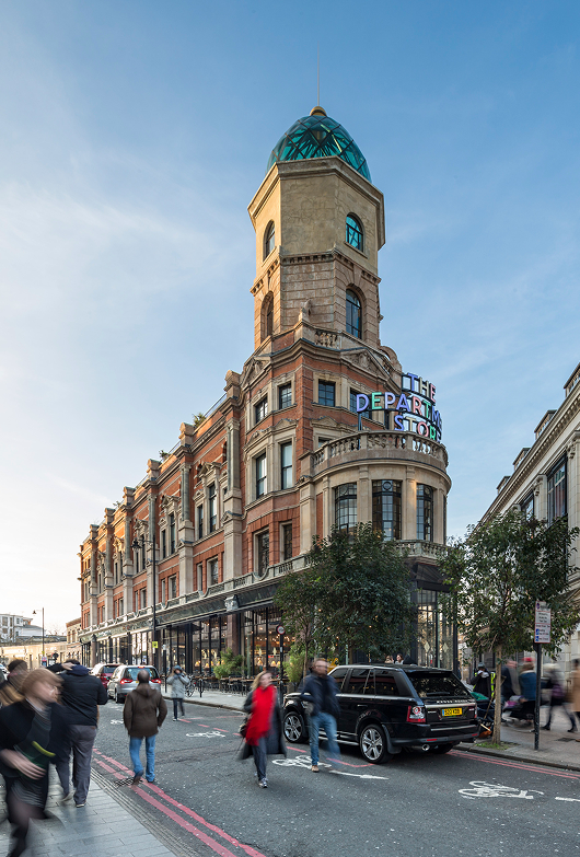 View of The Department Store Studios View of The Department Store Studios Brixton from Ferndale Road