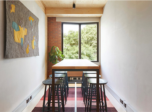 A six desk meeting room in South London available to book