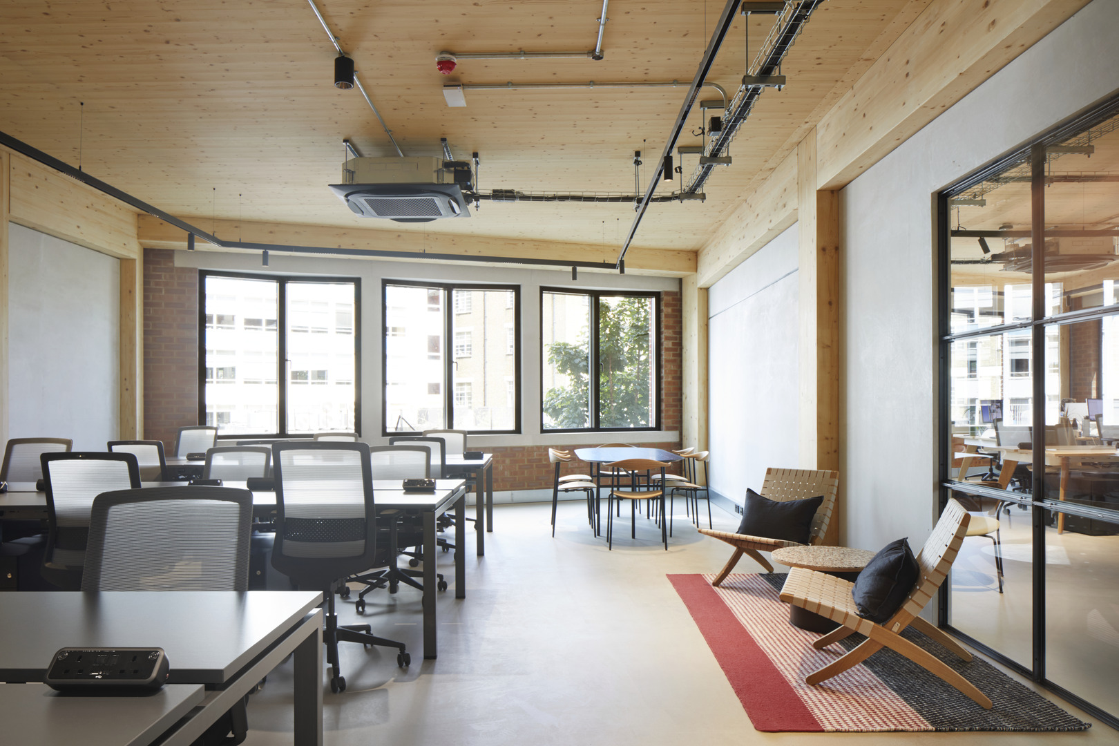 Smart and sustainably built office space to let in South London